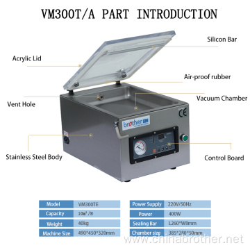 Food Automatic Single Chamber vacuum packing sealer